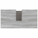 vidaXL szürke sonoma színű szerelt fa fürdőszobaszekrény 65x33x60 cm
