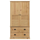 vidaXL VIGO tömör fenyőfa szekrény 90 x 55 x 170 cm
