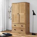 vidaXL VIGO tömör fenyőfa szekrény 90 x 55 x 170 cm