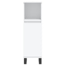 vidaXL fehér szerelt fa fürdőszobaszekrény 30 x 30 x 100 cm