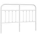vidaXL fehér fém fejtámla 140 cm