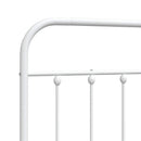 vidaXL fehér fém fejtámla 150 cm