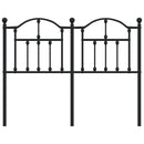 vidaXL fekete fém fejtámla 120 cm