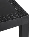 vidaXL antracitszürke PP kerti asztal 59 x 47 x 40 cm