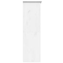 vidaXL BODO fehér tömör fenyőfa ruhásszekrény 146x53,5x173 cm