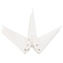 vidaXL 3 db összecsukható fehér karácsonyi lámpa LED-del 43 cm