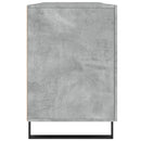 vidaXL betonszürke szerelt fa íróasztal 140 x 50 x 75 cm