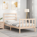 vidaXL tömör fenyőfa ágykeret matrac nélkül 90 x 190 cm
