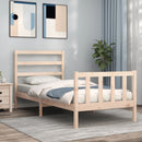 vidaXL tömör fenyőfa ágykeret matrac nélkül 90 x 190 cm