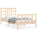 vidaXL tömör fenyőfa ágykeret matrac nélkül 90 x 190 cm