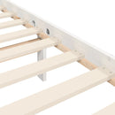 vidaXL fehér tömör fenyőfa ágy matrac nélkül 90 x 200 cm