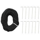 vidaXL hideg fehér LED karácsonyfa zászlórúdra 1534 LED 500 cm