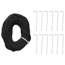 vidaXL színes LED karácsonyfa zászlórúdra 1534 LED 500 cm