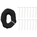 vidaXL meleg fehér LED karácsonyfa zászlórúdra 3000 LED 800 cm