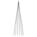 vidaXL színes LED karácsonyfa zászlórúdra 3000 LED 800 cm