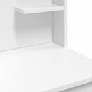 vidaXL fehér fésülködőasztal LED-del 96x40x142 cm
