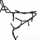 vidaXL karácsonyi csillag fénydekoráció 3 cövekkel 50 LED 29 cm