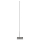 vidaXL fekete fém karácsonyfa dekorációhoz 60 cm