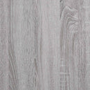 vidaXL szürke sonoma színű szerelt fa íróasztal 149 x 149 x 75 cm