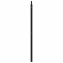 vidaXL fekete fém fejtámla 135 cm