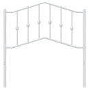 vidaXL fehér fém fejtámla 90 cm
