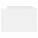 vidaXL fehér ágykeret fiókokkal 90x190 cm