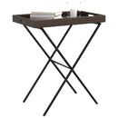 vidaXL barna összecsukható polyrattan tálcaasztal 65 x 40 x 75 cm