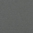 vidaXL sötétszürke szövet ágykeret Dover 100x200 cm