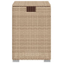 vidaXL bézs polyrattan propántartály borító asztal 40 x 40 x 60 cm