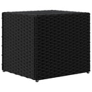 vidaXL fekete polyrattan kerti ültetőláda 36x30x32 cm