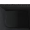 vidaXL fekete polyrattan kerti ültetőláda 36x30x32 cm