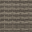 vidaXL 2 db szürke polyrattan napozóágy asztallal