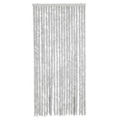 vidaXL szürke zsenília rovarfüggöny 90x200 cm