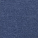 vidaXL kék szövet rugós ágy matraccal 120 x 190 cm