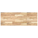 vidaXL kezeletlen tömör akácfa fürdőszobapult 120x50x2 cm