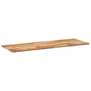 vidaXL olajbevonatú tömör akácfa fürdőszobapult 160 x 50 x 2 cm