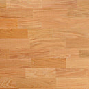 vidaXL íróasztal világosbarna tömör fa tölgyfa téglalap alakú