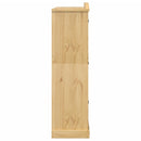 vidaXL Corona tömör fenyőfa ruhásszekrény 151,5 x 52 x 186 cm