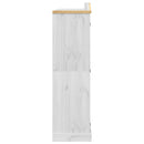 vidaXL fehér Corona tömör fenyőfa ruhásszekrény 194 x 52 x 186 cm