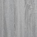 vidaXL szürke sonoma színű szerelt fa könyvespolc 50 x 31 x 169 cm
