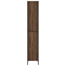 vidaXL barna tölgy színű szerelt fa könyvszekrény 50 x 31 x 169 cm