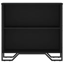vidaXL fekete szerelt fa könyvszekrény 80 x 31 x 74,5 cm