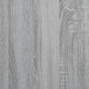 vidaXL szürke sonoma színű szerelt fa könyvespolc 80 x 31 x 74,5 cm
