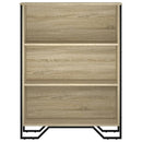 vidaXL sonoma tölgy szerelt fa könyvespolc 80 x 31 x 106 cm