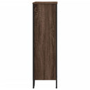 vidaXL barna tölgy színű szerelt fa könyvszekrény 80 x 31 x 106 cm