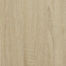 vidaXL sonoma tölgy szerelt fa könyvespolc 80 x 31 x 137,5 cm