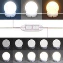vidaXL szürke sonoma színű fésülködőasztal LED-del 80 x 41 x 134,5 cm