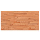 vidaXL acél és tömör bükkfa falra szerelhető mosdópolc