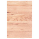 vidaXL acél és tömör tölgyfa falra szerelhető mosdópolc