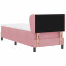 vidaXL Box Spring Ágy Matraccal Sötétszürke 80x200 cm Bársonyos